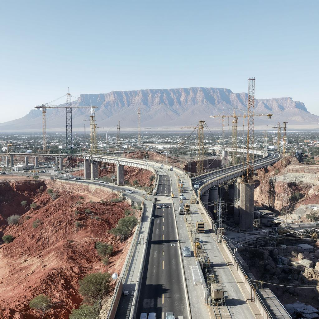 Infrastructure development in Namibia